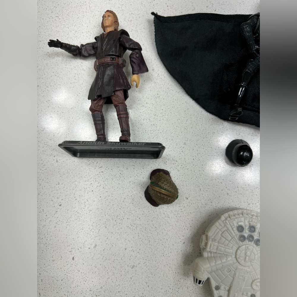 Star Wars Lot Including Chewbacca Yoda Darth Vader Anakin Skywalker Aayla Secura - Picture 8 of 9